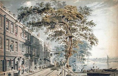 Cheyne Walk, Chelsea autorstwa James Miller