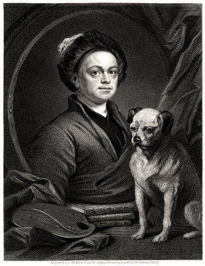 William Hogarth, XIX wiek autorstwa James Mollison