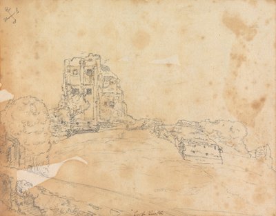 Zamek Corfe autorstwa James Moore