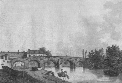 Most Maidstone, Kent. Pl. 2, 1787 autorstwa James Newton