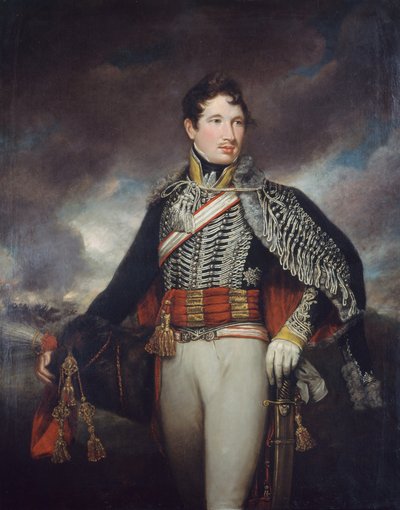 Porucznik Andrew Finucane, 10. Pułk Dragonów, 1811 autorstwa James Northcote