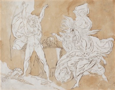 Makbet i czarownice autorstwa James Northcote