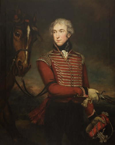 Portret Sir Johna Fleminga Leicestera, Bart., ok. 1802 r. autorstwa James Northcote