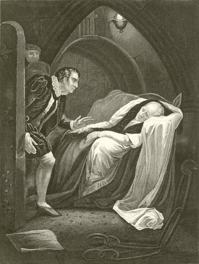 Śmierć Mortimera autorstwa James Northcote
