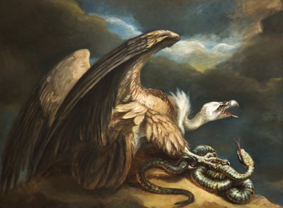 Sęp i Wąż, 1798 autorstwa James Northcote