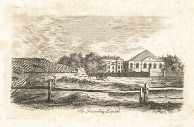 Szpital Foundling, Bloomsbury, Londyn autorstwa James Peller Malcolm