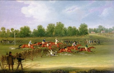 St Albans Tally-Ho Stakes, 22 maja 1834 (olej na płótnie) autorstwa James Pollard