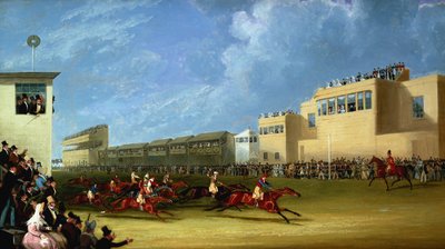 Złoty Puchar Ascot, 1834 autorstwa James Pollard