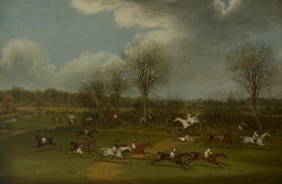St Albans Grand Steeplechase z 8 marca 1832, 1832-33 autorstwa James Pollard