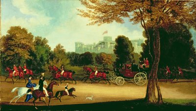 William IV jedzie w Windsor Park autorstwa James Pollard