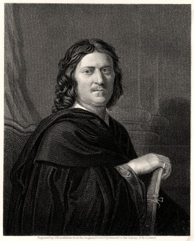 Poussin, XIX w. autorstwa James Posselwhite