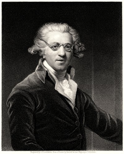 Sir Joshua Reynolds, XIX wiek autorstwa James Posselwhite