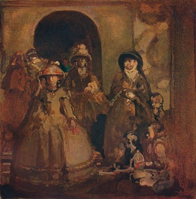 Demimondaine, 1911 autorstwa James Pryde