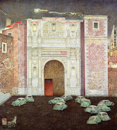 Zajezdnia taksówek, San Lazaro, Meksyk, 2003 autorstwa James Reeve