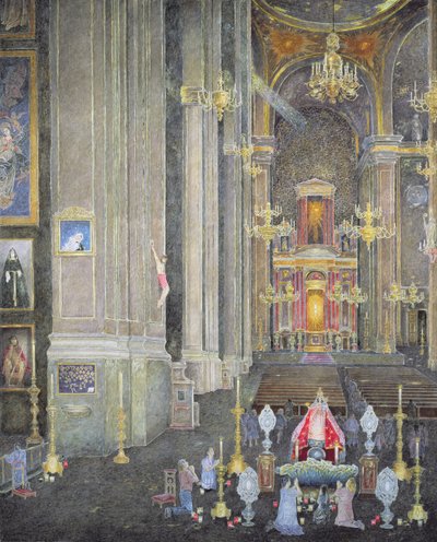 Kult Virgen del Rosario, klasztor San Domingo, 2001 autorstwa James Reeve