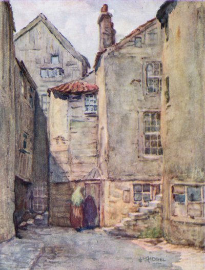 Stare domy, College Wynd autorstwa James Riddel