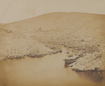 Port Balaklava, 1855 autorstwa James Robertson