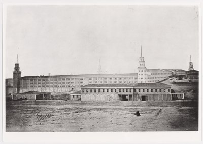 Koszary, Scutari, 1854 autorstwa James Robertson