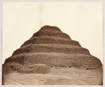 Egipt. Sakkara. Piramida schodkowa Dżesera autorstwa James Robertson