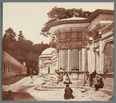 Fontaine de Eyoub [Stambuł. Fontanna sułtana Eyüpa?] autorstwa James Robertson