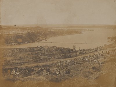 Fort Mikołaja, Sewastopol, 1855 autorstwa James Robertson