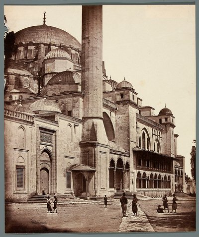 „La Sulimanie” [Stambuł. Meczet Süleymaniye] autorstwa James Robertson
