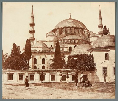 „La Sulimanie” [Stambuł. Meczet Süleymaniye] autorstwa James Robertson
