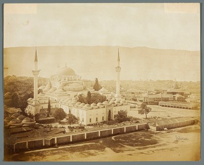 „Meczet sułtana Bajazyda” [Stambuł. Meczet Beyazıt] autorstwa James Robertson