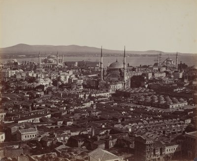 Panorama Konstantynopola, 1857 (zdjęcie) autorstwa James Robertson