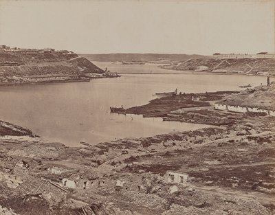 Sewastopol, widok na port autorstwa James Robertson