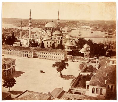 Stambuł. Meczet Süleymaniye autorstwa James Robertson