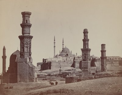 Grobowce Mameluków, 1857 (zdjęcie) autorstwa James Robertson