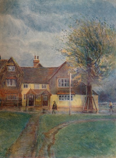 „Abinger Hatch Inn”, 1911, 1914 autorstwa James S Ogilvy