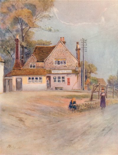 „Poczta w Ewehurst”, 1911, 1914 autorstwa James S Ogilvy