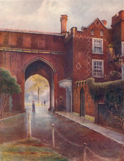 „Brama Pałacu Richmond”, 1910, 1914 autorstwa James S Ogilvy