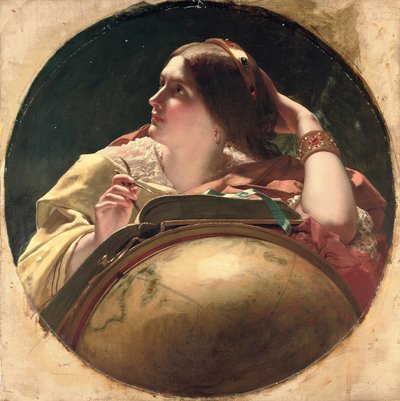 Astronomia, ok. 1840-1850 autorstwa James Sant