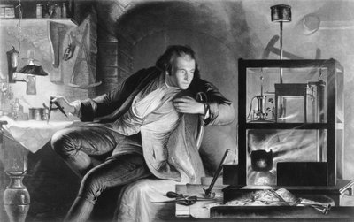 James Watt jako młody mężczyzna, ok. 1769 r. autorstwa James Scott