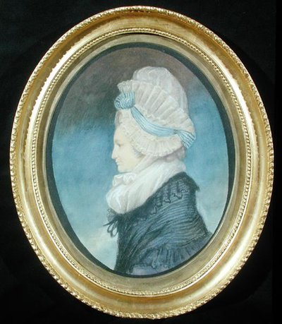Pani Thrale (pastel na papierze) autorstwa James Sharples