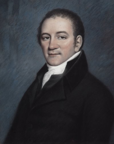 Ks. Richard Watson (pastel na szarym papierze) autorstwa James Sharples