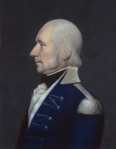Sir G. Dunbar (pastel na szarym papierze) autorstwa James Sharples