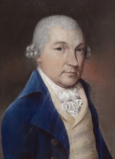 Thomas Andrewes (pastel na szarym papierze) autorstwa James Sharples