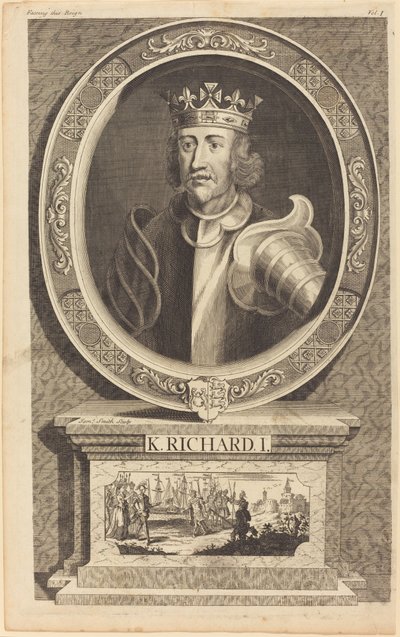Król Ryszard I autorstwa James Smith