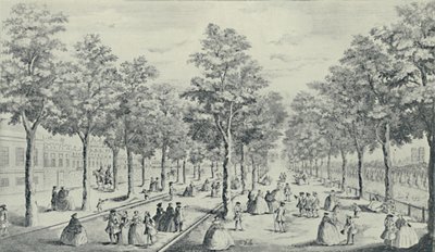 Towarzystwo w centrum handlowym, 1741, 1920 autorstwa James Smith