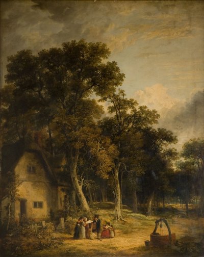Domek w lesie, 1859. autorstwa James Stark