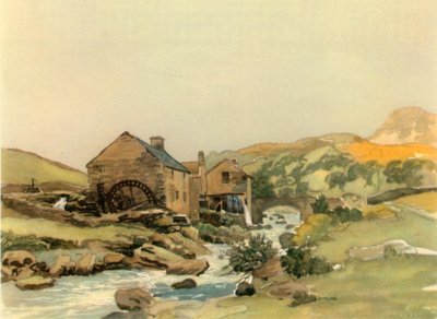 „Młyn wodny”, początek XIX w., 1947 r. autorstwa James Stark