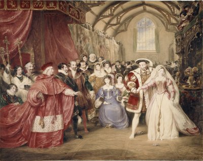 Bankiet Henryka VIII w York Place autorstwa James Stephanoff