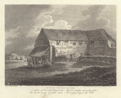 Robert Bloomfield, poeta: The Place Farm, niedaleko Thetford (rycina) autorstwa James Storer