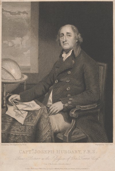 Kapitan Józef Huddart autorstwa James Stow
