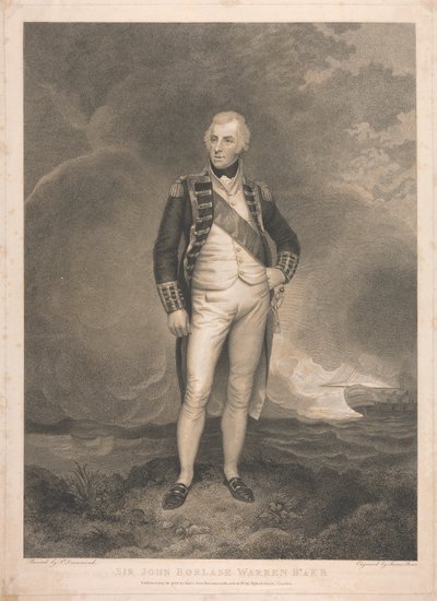 Sir Johna Borlase Warrena autorstwa James Stow
