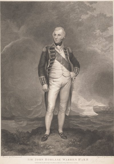 Sir Johna Borlase Warrena autorstwa James Stow